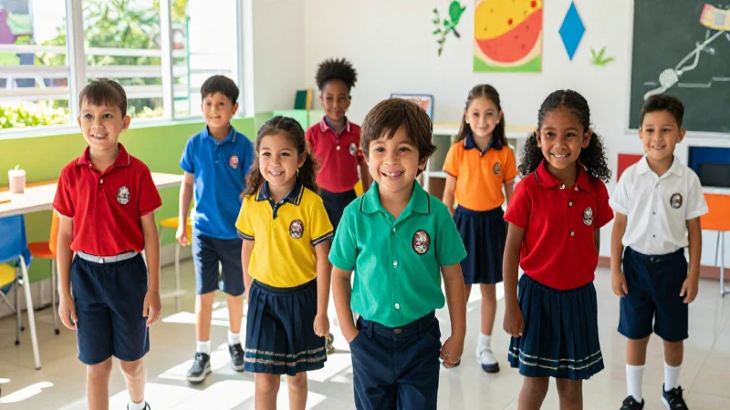 Descarga gratis la Estrategia Estatal Nueva Escuela Mexicana Preescolar en PDF 5 Niños mexicanos sonrientes en aulas coloridas