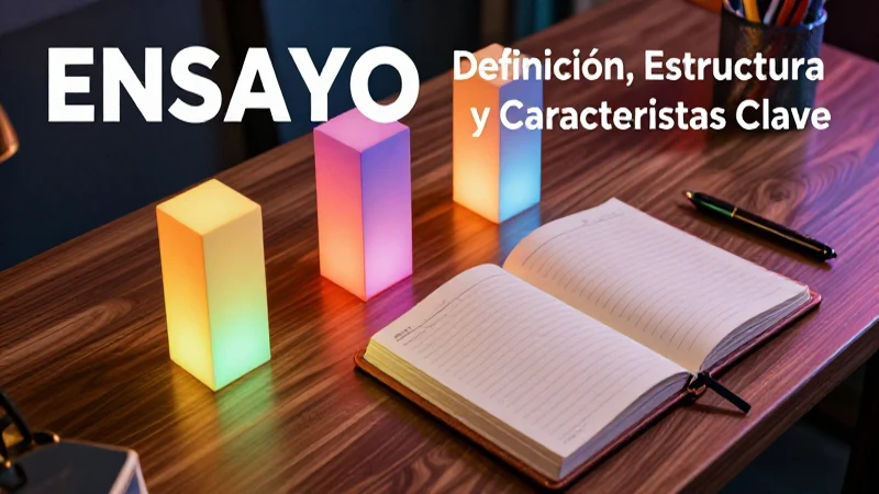 Diseño elegante de estructura y ensayo