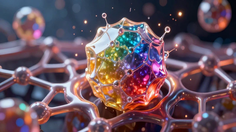 Estructura de la materia: fundamentos en Física moderna 3 Cristal vibrante se transforma en líquido iridiscente