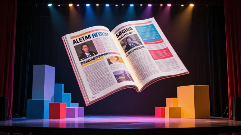 Estructura del Guión Teatral: Claves para su Creación 7 Escenario moderno vibrante con diseño profesional