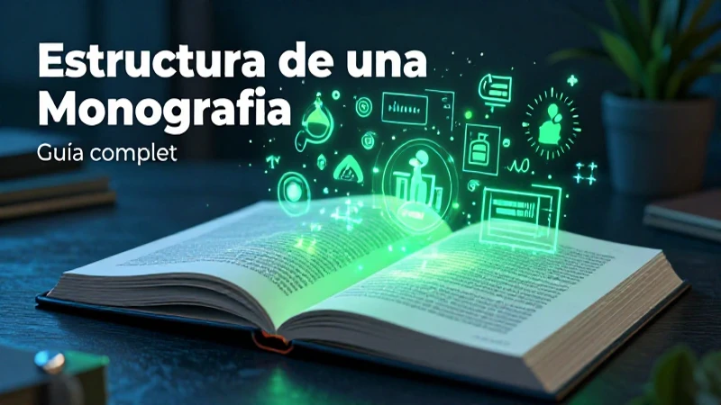 Guía completa de la estructura de monografías