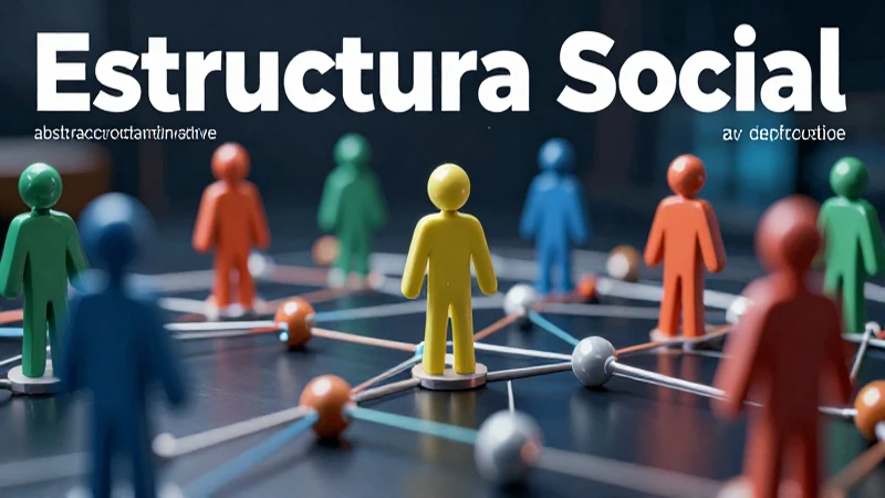 Estructura social: definición, tipos y conceptos clave