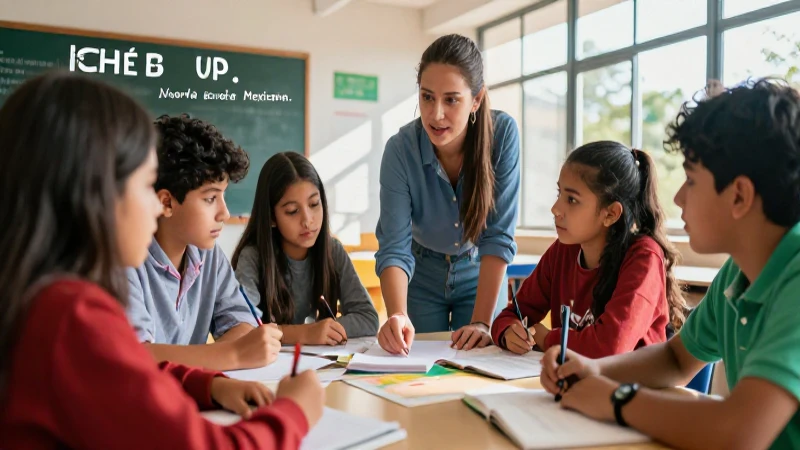 Estudio de caso de transformación educativa mexicana