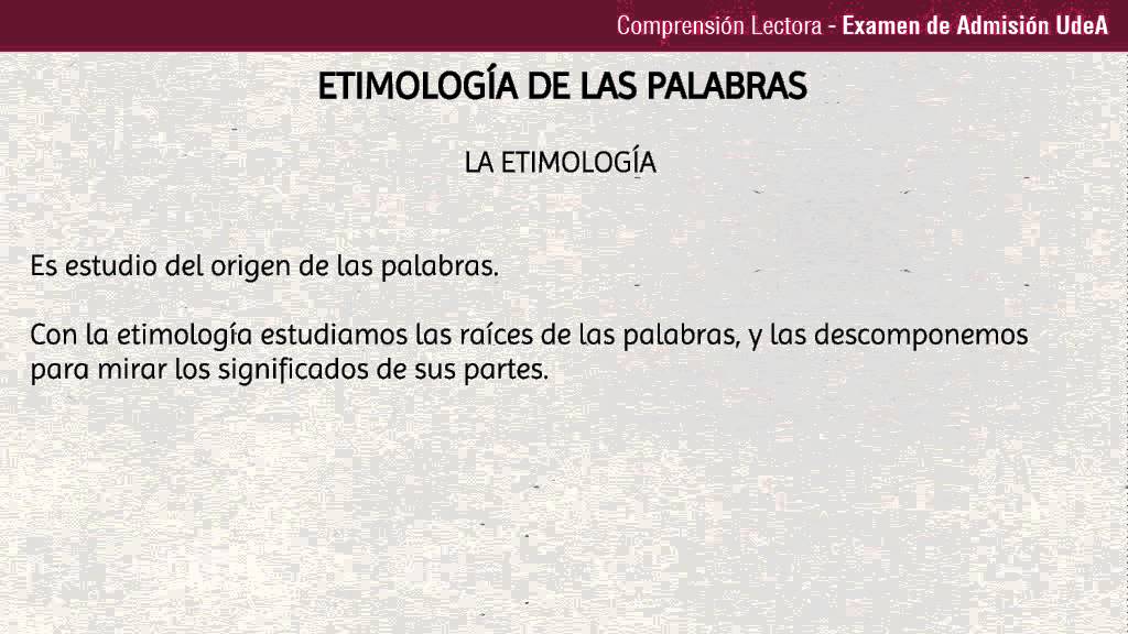 etimologia significado importancia historia y ejemplos