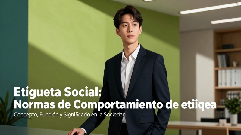 Normas sociales dictadas por el comportamiento