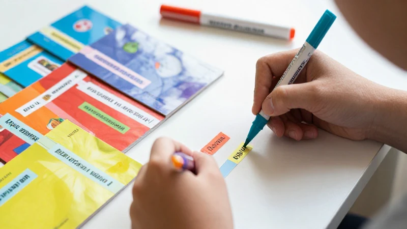 Crea etiquetas divertidas para organizar tus libros