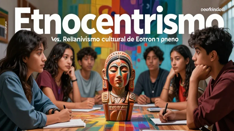 Debate sobre etnocentrismo y relativismo cultural