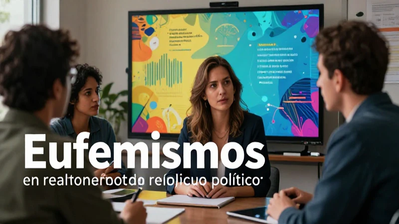 Eufemismos políticos: lenguaje velado y complejo