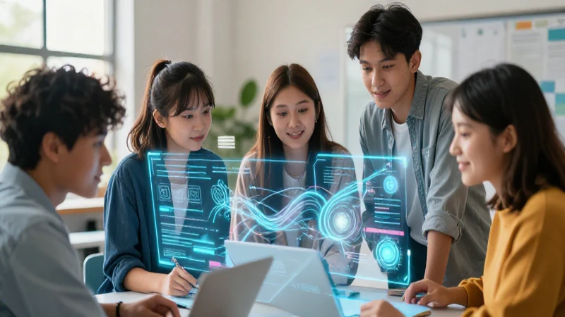 Consejos clave para maximizar la eficacia de tus sistemas tecnológicos 8 Estudiantes colaboran con tecnología avanzada