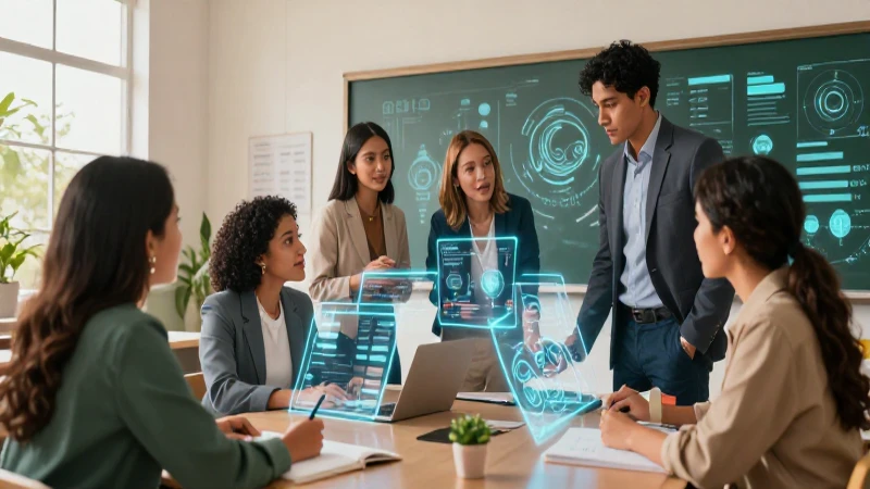 Educación moderna con datos holográficos avanzados