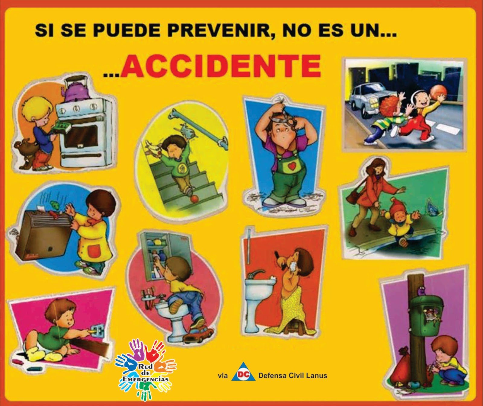 evita accidentes como prevenir que las cosas caigan y resolverlo