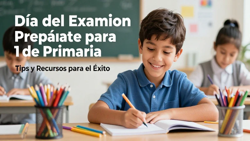 Tips sencillos para aprobar el examen de primaria