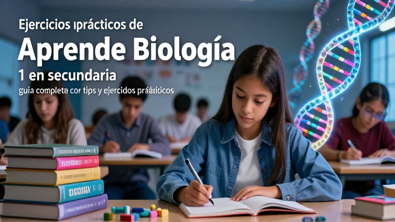 Aprende biología 1 en secundaria: guía completa con tips y ejercicios prácticos 7 Impactante imagen de biología para aprender ciencia