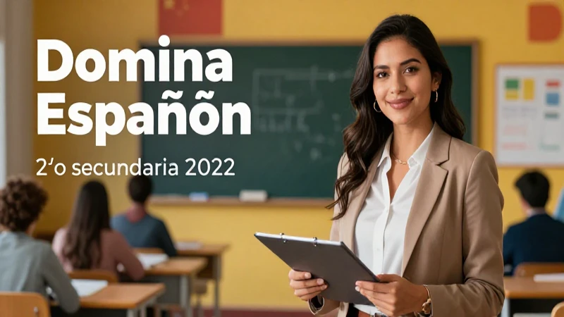 Respuestas clave de español para secundaria