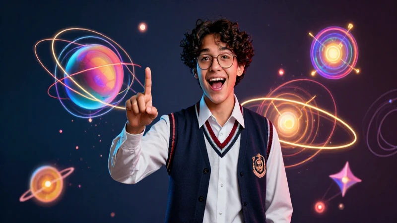 Aprende y domina la física en secundaria con nuestro completo examen y respuestas 5 Estudiante apasionado con estética física mexicana