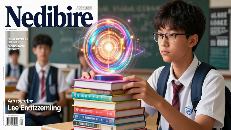 Estudiante brillante con libros y un premio