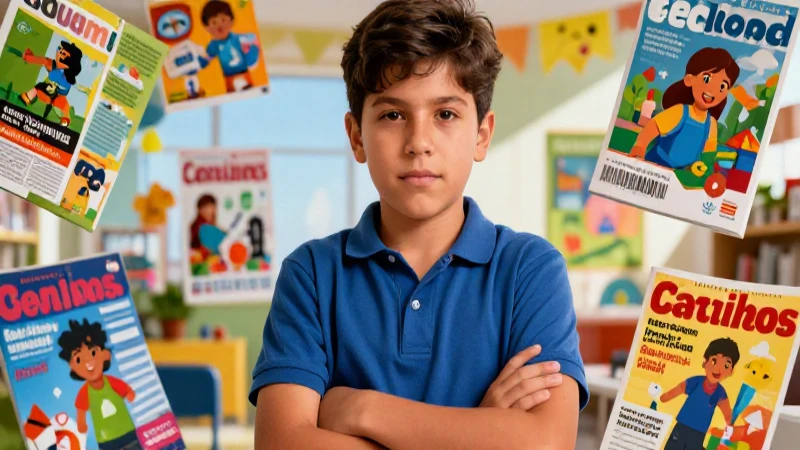Estudiante mexicano enfocado en sus metas académicas
