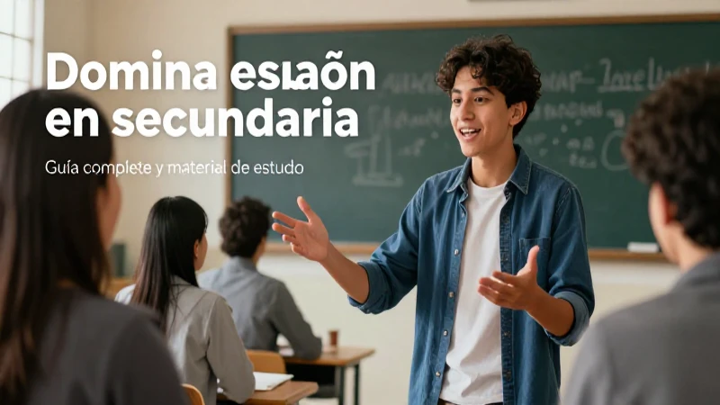 Mejora tu español con Domina en secundaria