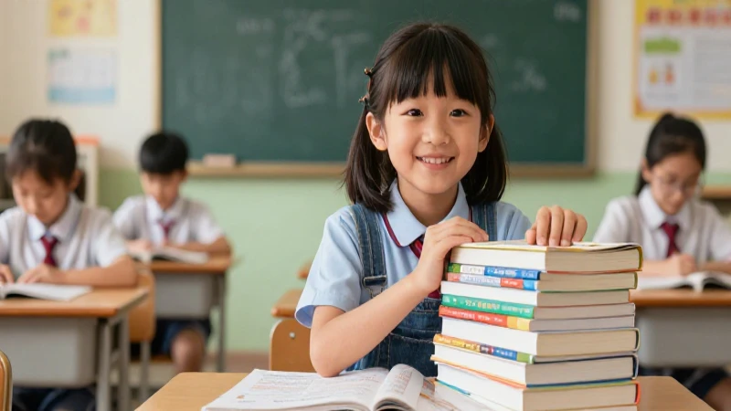 Ilustración de logro educativo infantil