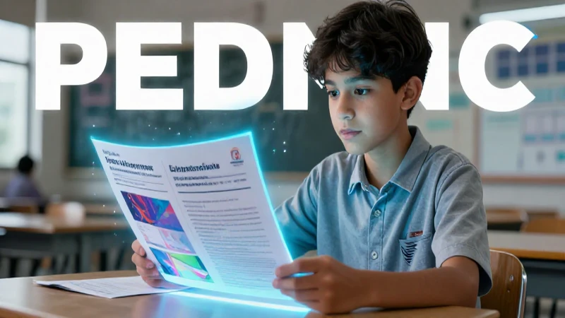 Estudiante interactúa con hologramas y estética mexicana