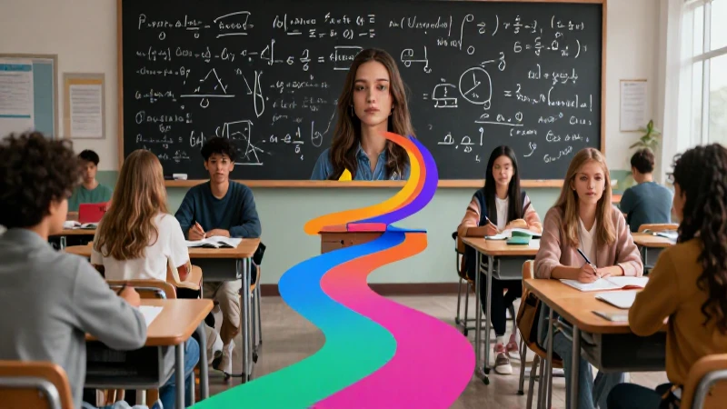 Imagen vibrante de aprendizaje moderno