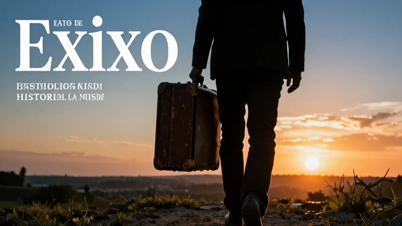 Definición y narrativa histórica del exilio