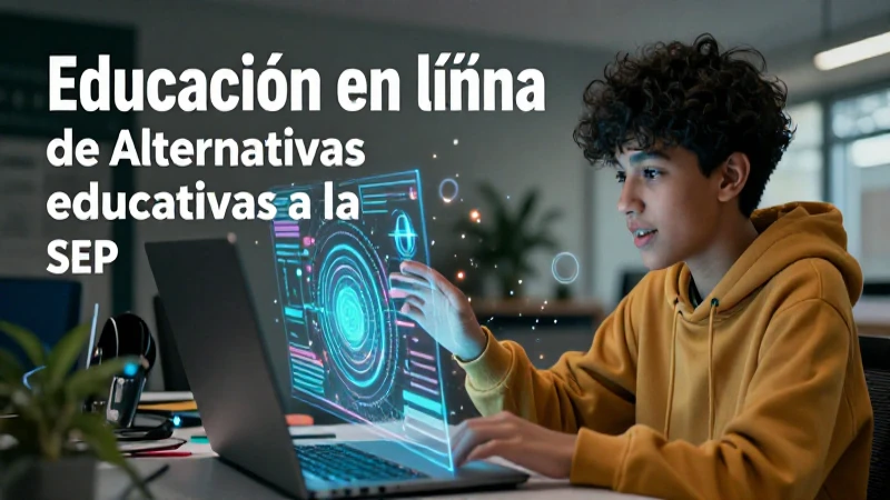 Conoce opciones educativas online y alternativas