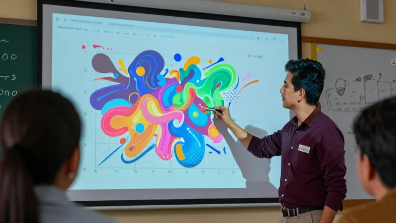 Desafíos de implementar tecnología en el aula con la Nueva Escuela Mexicana 4 Maestra mexicana analiza gráfica educativa digital