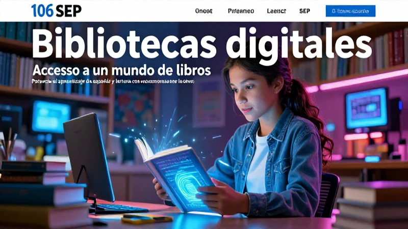 Bibliotecas digitales potencian el aprendizaje con recursos de la SEP