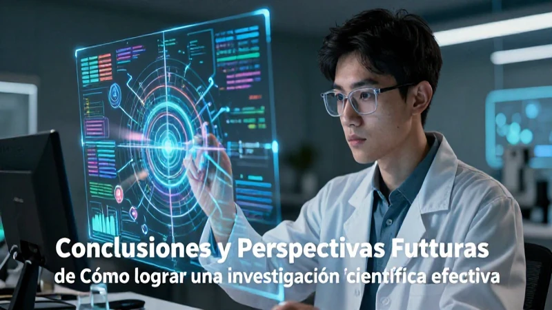 Cómo lograr una investigación científica efectiva 8 Investigación científica: resultados y futuro