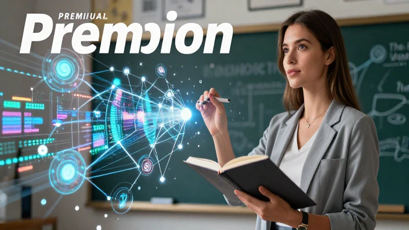 Expresión: Definición, Concepto y Formas de Interpretación 7 Educadora joven en red futurista digital