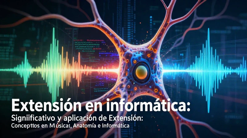 Extensión: convergencia entre música, ciencia e informática