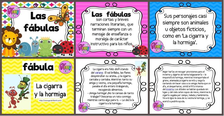 Fábulas cortas: Ejemplos de fábulas para disfrutar 2 fabulas cortas ejemplos de fabulas para disfrutar 4