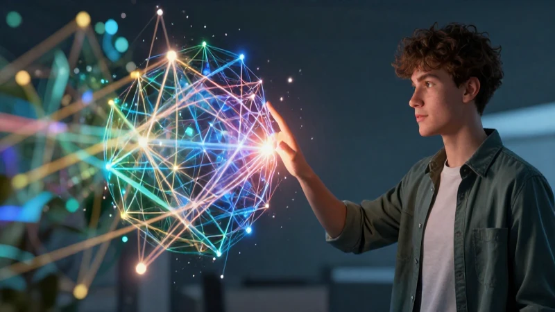 Facebook: Qué es, aplicaciones, definición y concepto 9 Ilustración dinámica del futuro educativo digital