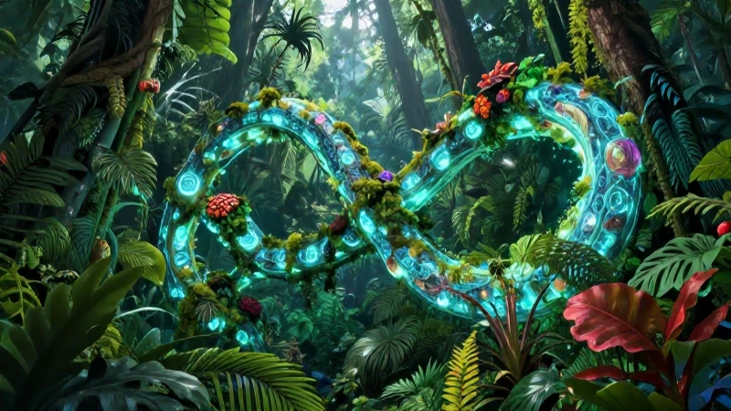 Factores de la biología: descubre su influencia en la naturaleza 4 Organismo bioluminiscente en selva vívida