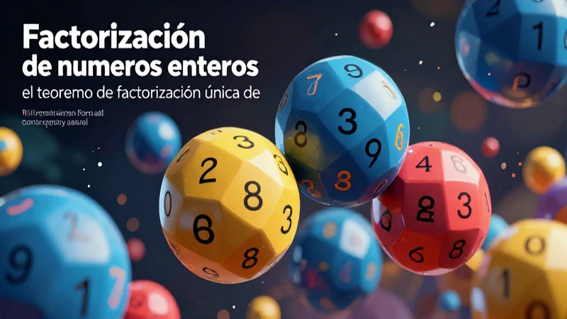 Factorización: qué es, definición y concepto explicado 4 Factorización única: definición y concepto