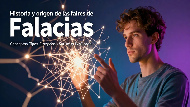 Figura intelectual analiza lógica defectuosa en revista