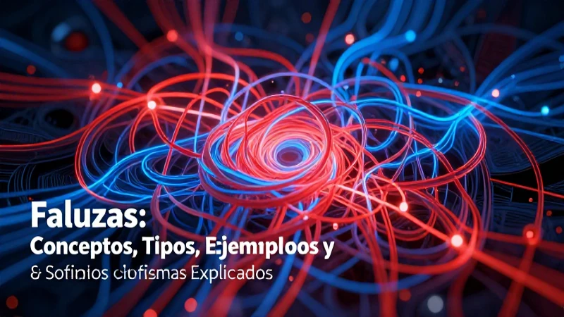 Falacias: Conceptos, tipos y ejemplos claros