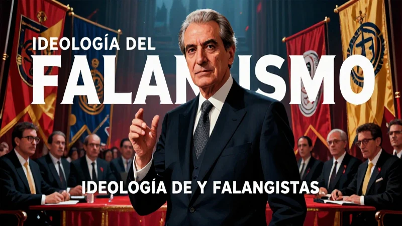 Falangismo: principios, origen y características clave