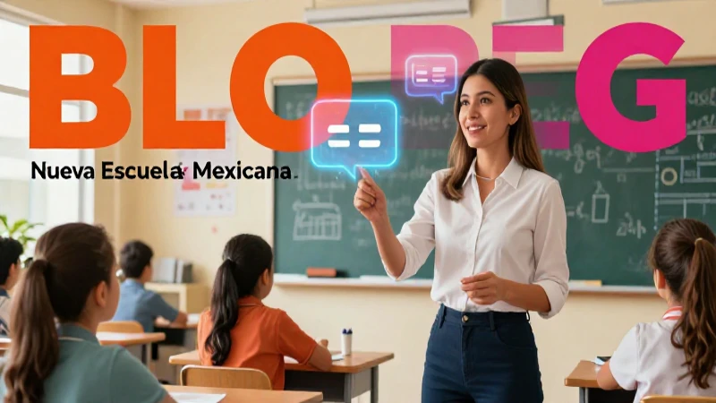 Educación mexicana moderna, vibrante y cinematográfica