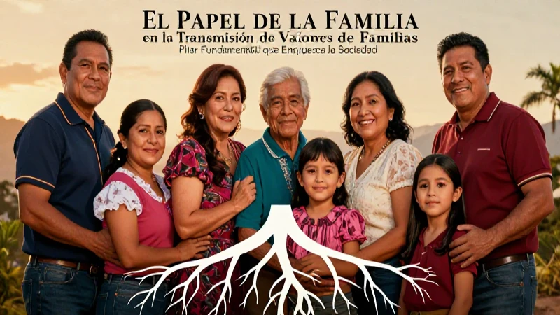Familia mexicana: raíces, valores y transmisión