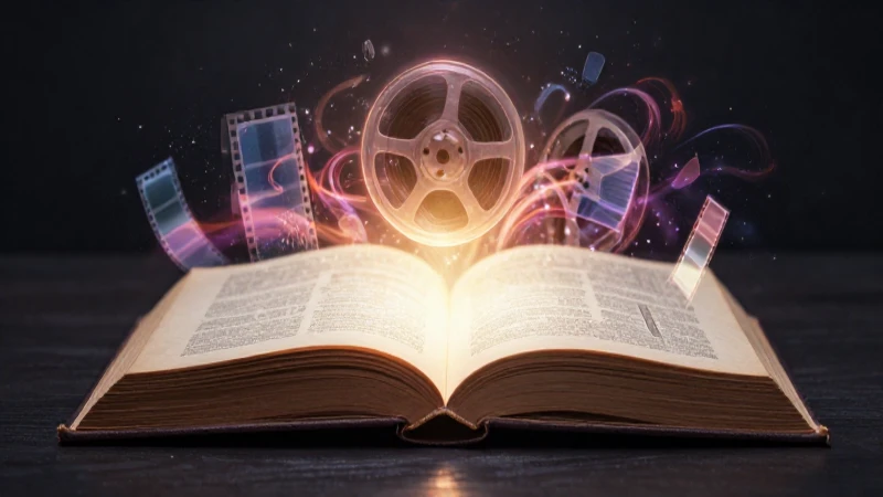 Fantástico: Definición y su impacto en cine y literatura 6 Ilustración detallada de un libro mágico y antiguo