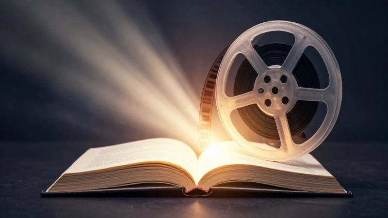 Fantástico: Definición y su impacto en cine y literatura 5 Libro luminoso fusionado con cine dramático