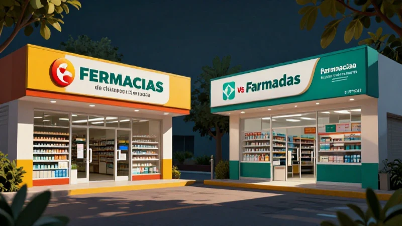 Guía comparativa de farmacias públicas y privadas en Guatemala