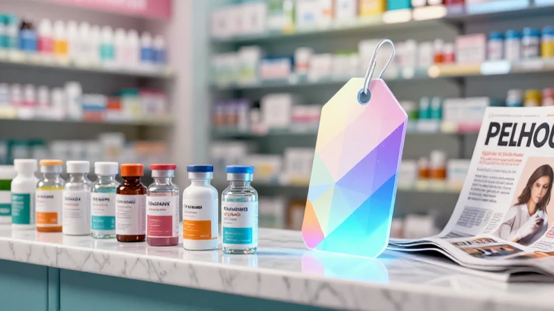 Farmacia moderna, limpia y de alta calidad