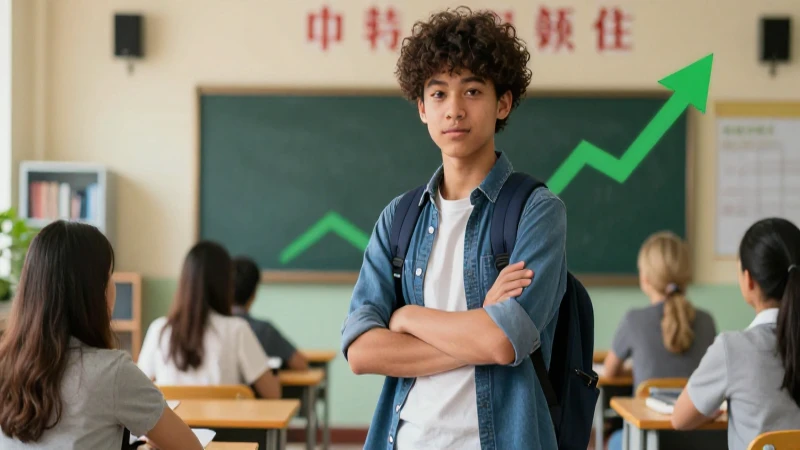 Conoce cómo superar la fase 6 de secundaria con éxito 3 Estudiante dinámico, crecimiento, estilo revista premium
