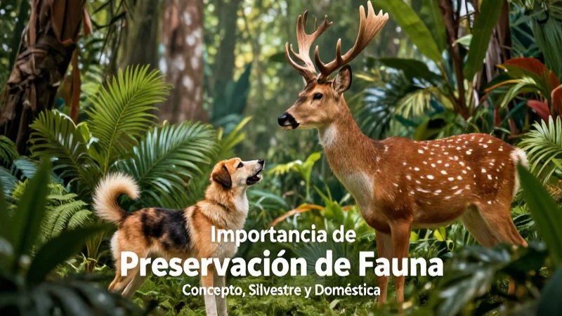 Fauna: Concepto, Silvestre y Doméstica, junto a Flora 5 Preservar fauna, flora y vida en armonía
