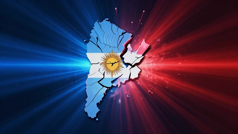 Argentina dividida por choque ideológico abstracto