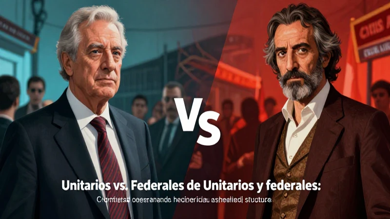 Clash histórico entre unitarios y federales