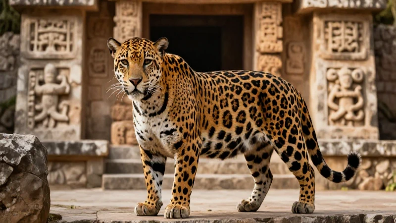 Felino: Definición y Concepto Esencial sobre Estos Animales 8 Jaguar: símbolo cultural de la historia